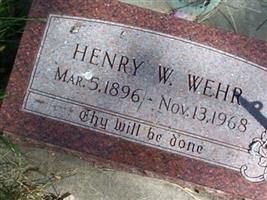 Henry W Wehr