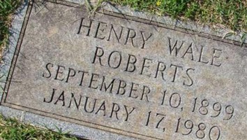 Henry Wale Roberts Henry Wale Roberts