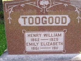 Henry William Toogood Henry William Toogood