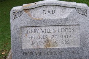 Henry Willis "Hank" Denton