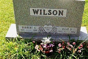 Herbert G Wilson Herbert G Wilson
