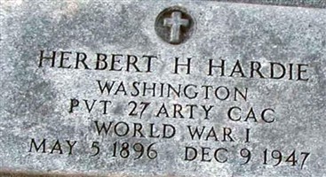 Herbert H Hardie