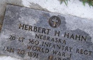 Herbert H. "Herb" Hahn