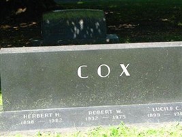 Herbert Hildreth Cox Herbert Hildreth Cox
