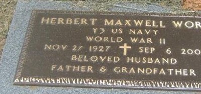 Herbert Maxwell "'Max"" Word Herbert Maxwell "'Max"" Word