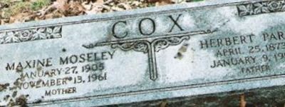 Herbert Paris Cox Herbert Paris Cox