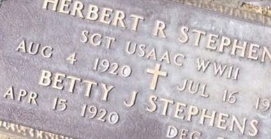 Herbert R Stephens