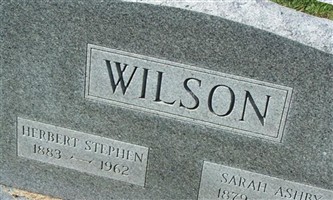 Herbert Stephen Wilson Herbert Stephen Wilson