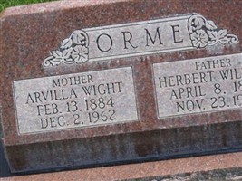 Herbert William Orme Herbert William Orme