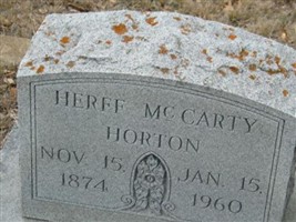 Herff McCarty Horton