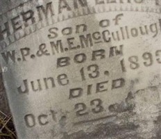 Herman Leroy McCullough Herman Leroy McCullough
