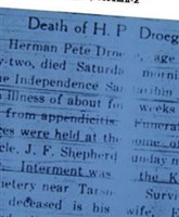 Herman Pete Droege