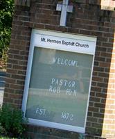 Mount Hermon Baptist Church Cemetery