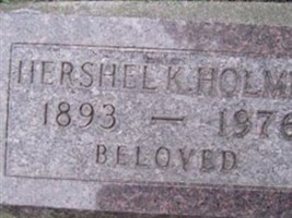 Hershel K. Holmes Hershel K. Holmes