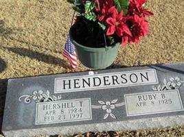 Hershel T Henderson