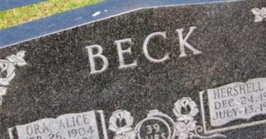 Hershell O Beck Hershell O Beck