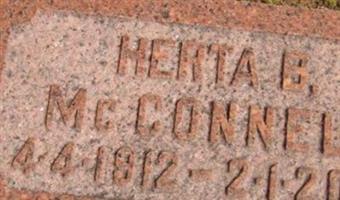 Herta B McConnell