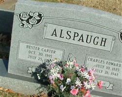 Hester Carter Alspaugh Hester Carter Alspaugh