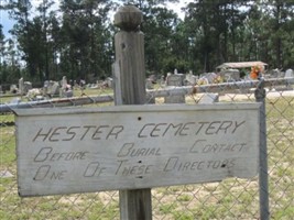 Hester Cemetery Hester Cemetery