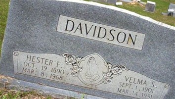 Hester F Davidson