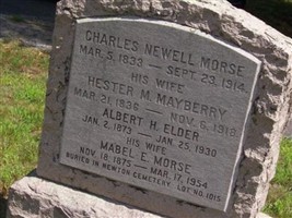 Hester M Mayberry Morse
