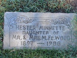 Hester Minnette Wood Hester Minnette Wood