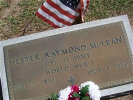 Hester Raymond McLean Hester Raymond McLean