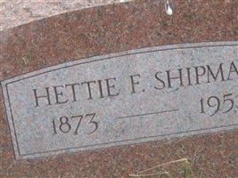 Hettie F. Shipman Hettie F. Shipman