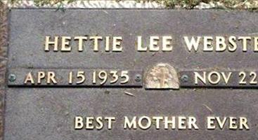 Hettie Lee Webster