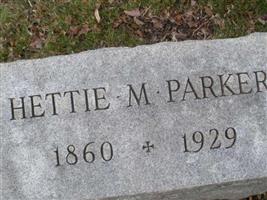 Hettie M Parker