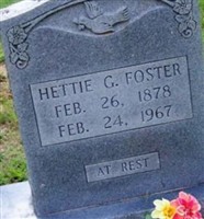 Hettie Vance Gilliam Foster Hettie Vance Gilliam Foster