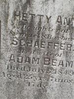 Hetty Ann Schaeffer Beam