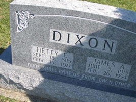 Hetty Elizabeth Stewart Dixon