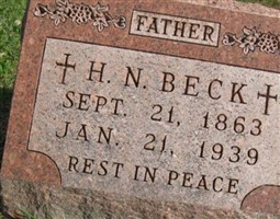 Hezekiah N Beck Hezekiah N Beck