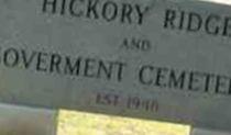 Hickory Ridge Cemetery