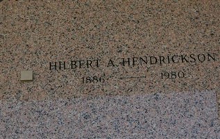 Hilbert A. Hendrickson Hilbert A. Hendrickson