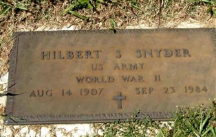 Hilbert S. Snyder Hilbert S. Snyder