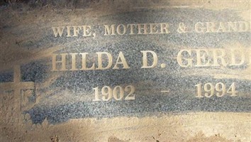 Hilda Dorotha Binger Gerdes