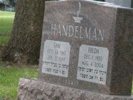 Hilda Handelman Hilda Handelman