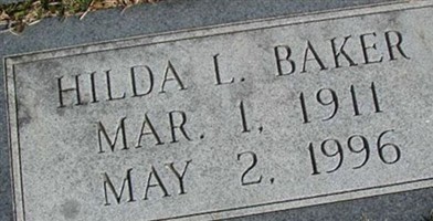 Hilda Lydia Frick Baker Hilda Lydia Frick Baker