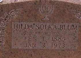 Hilda Solka Blum Hilda Solka Blum