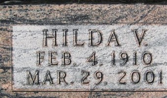 Hilda V. Winters Hilda V. Winters