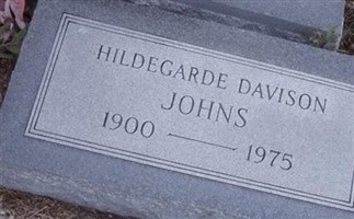 Hildegarde Davison Johns Hildegarde Davison Johns