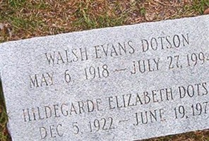 Hildegarde Elizabeth Dotson Hildegarde Elizabeth Dotson
