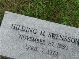 Hilding M. Swensson Hilding M. Swensson