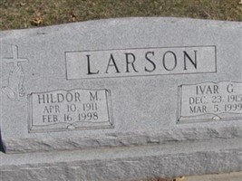 Hildor Marie Londborg Larson Hildor Marie Londborg Larson