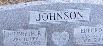 Hildreth K. Johnson