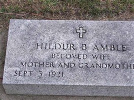 Hildur B Amble