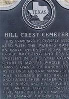 Hill Crest Cemetery