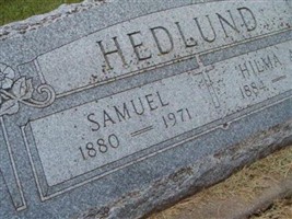 Hilma Augusta Eliason Hedlund